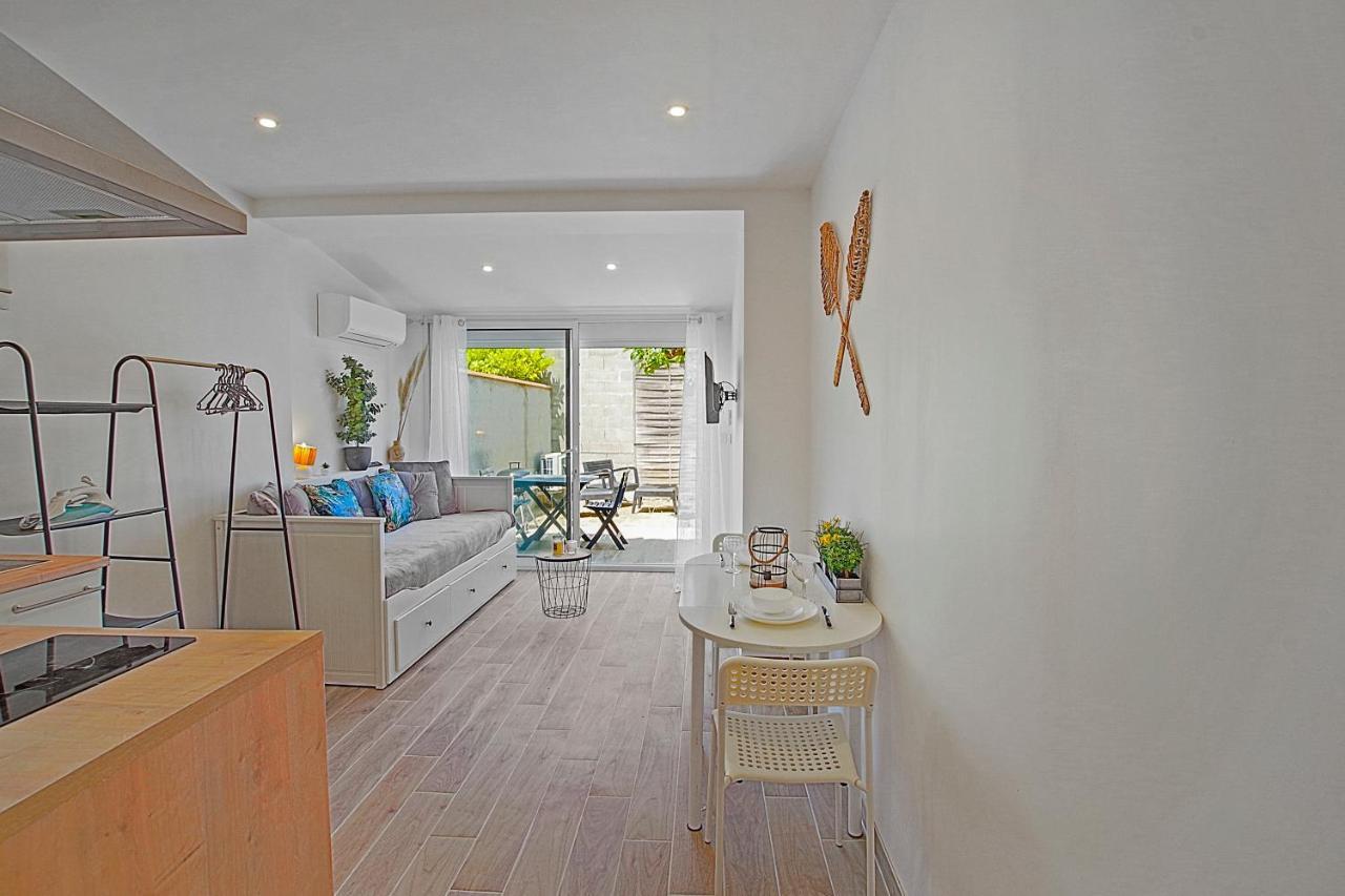Studio Calme Et Moderne A 300M De La Plage -1- Canet-en-Roussillon Dış mekan fotoğraf